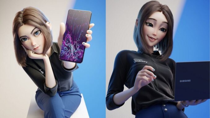 Sam Assistant Waifu Girl 3D - Nước đi PR siêu đỉnh của Samsung
